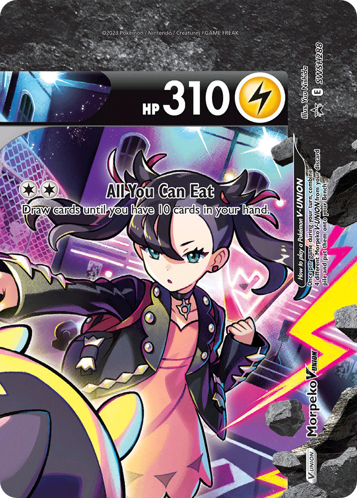Sword & Shield Promo’s Morpeko V-UNION #288