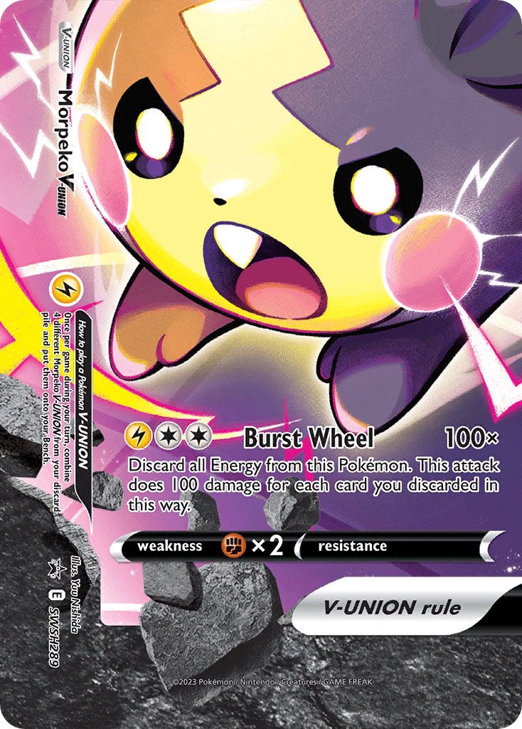 Sword & Shield Promo’s Morpeko V-UNION #289