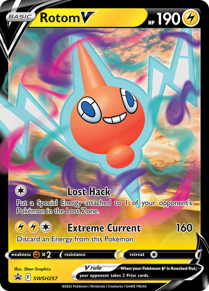 Sword & Shield Promo’s Rotom V #257