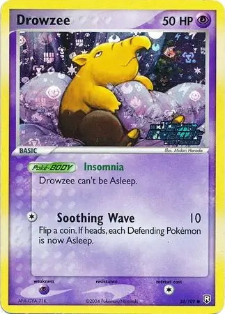 Team Rocket Returns Drowzee #54/109 reverse holo