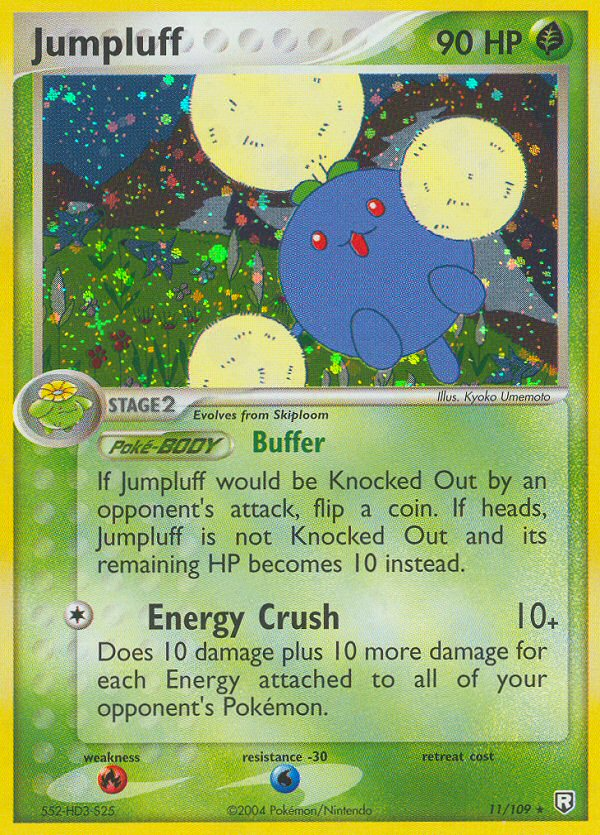 Team Rocket Returns Holo Jumpluff #11/109
