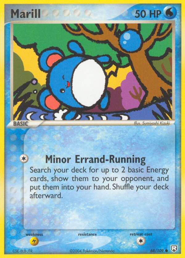Team Rocket Returns Marill #68/109