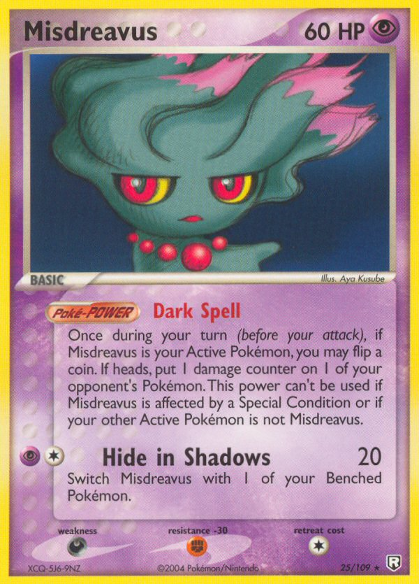 Team Rocket Returns Misdreavus #25/109