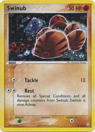 Team Rocket Returns Swinub #79/109 reverse holo