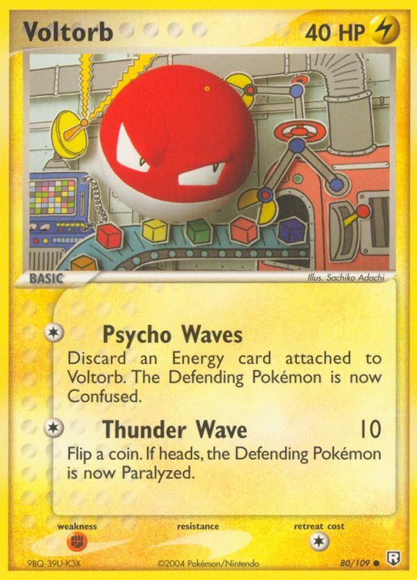 Team Rocket Returns Voltorb #80/109