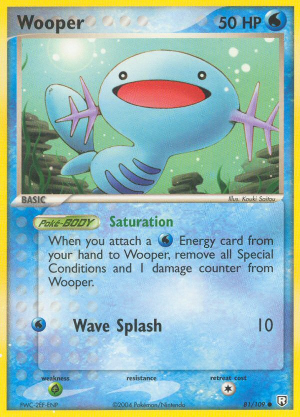 Team Rocket Returns Wooper #81/109