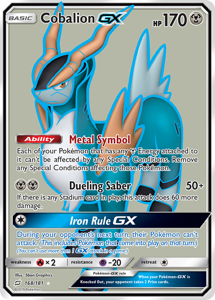 Team Up Cobalion GX #168/181