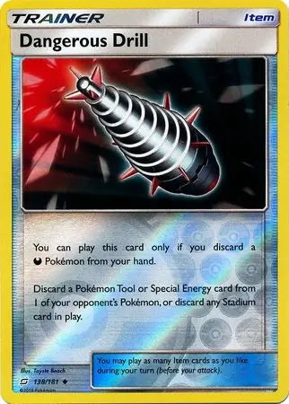 Team Up Dangerous Drill #138/181 reverse holo
