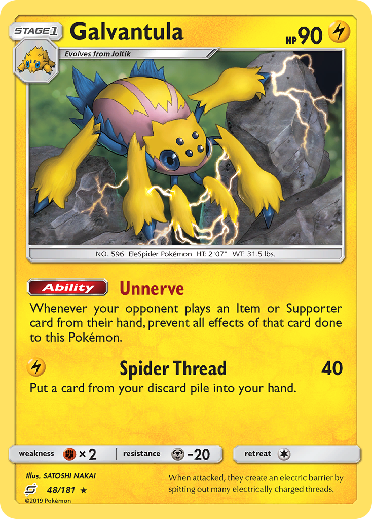 Team Up Galvantula #48/181