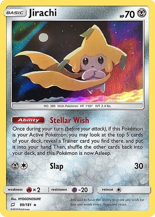 Team Up Holo Jirachi #99/181