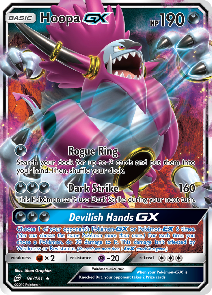 Team Up Hoopa GX #96/181