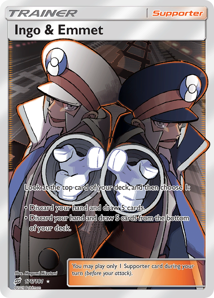 Team Up Ingo & Emmet #176/181
