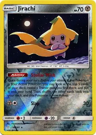 Team Up Jirachi #99/181 reverse holo