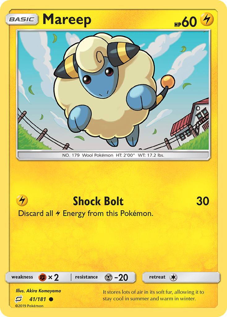 Team Up Mareep #41/181
