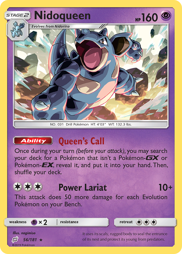 Team Up Nidoqueen #56/181