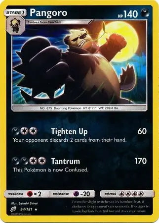 Team Up Pangoro #94/181 reverse holo