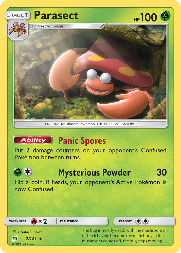 Team Up Parasect #7/181