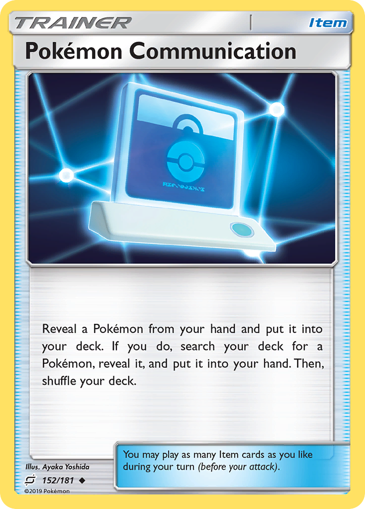 Team Up Pokémon Communication #152/181