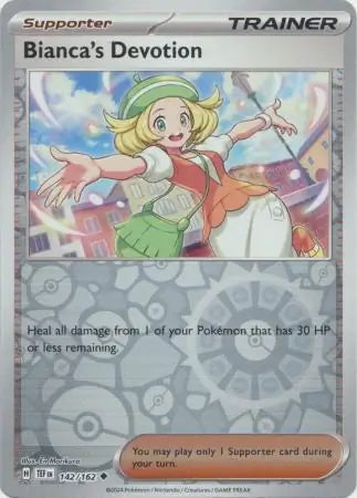 Temporal Forces Bianca’s Devotion #142/162 reverse holo