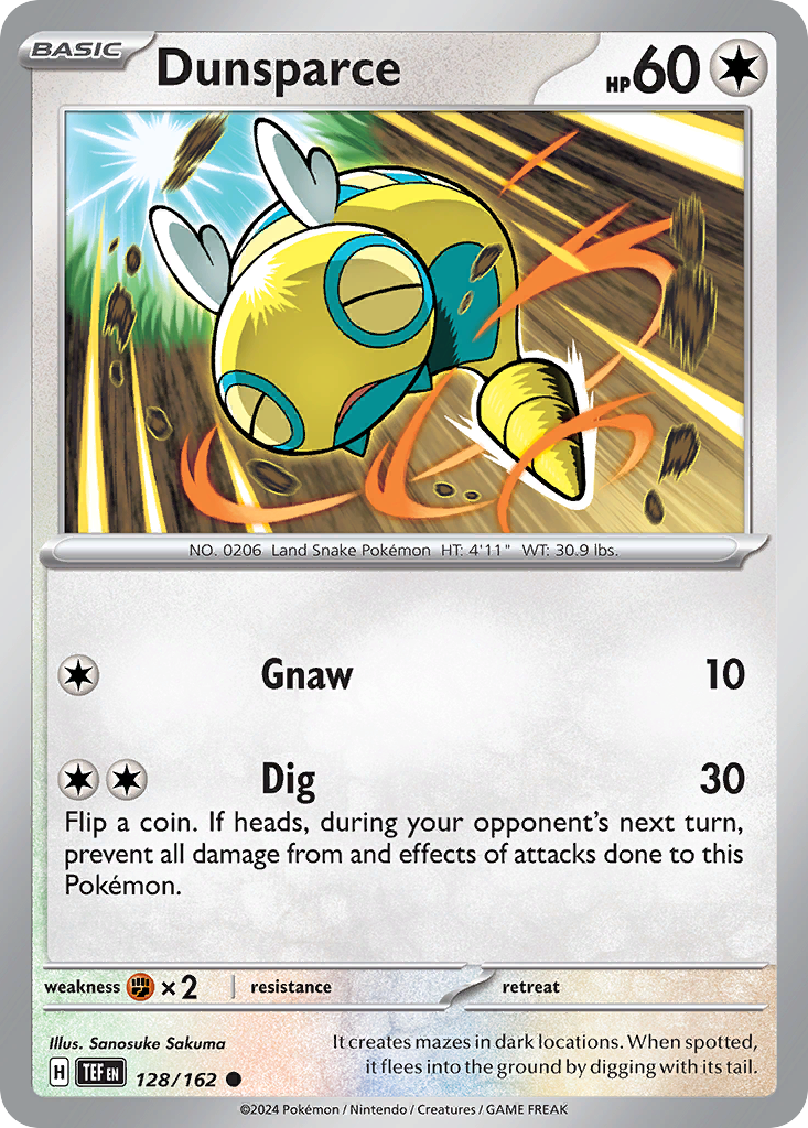 Temporal Forces Dunsparce #128/162