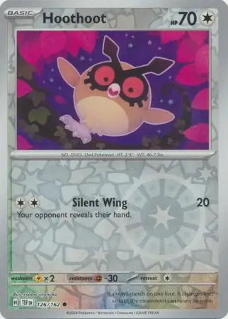 Temporal Forces Hoothoot #126/162 reverse holo