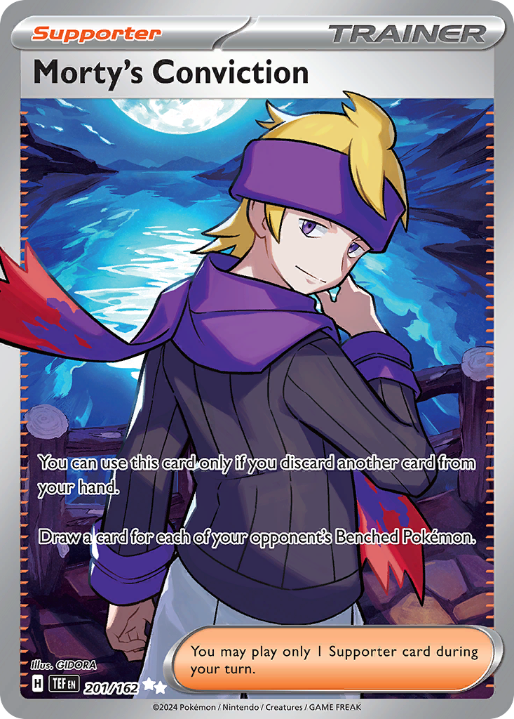 Temporal Forces Morty’s Conviction #201/162