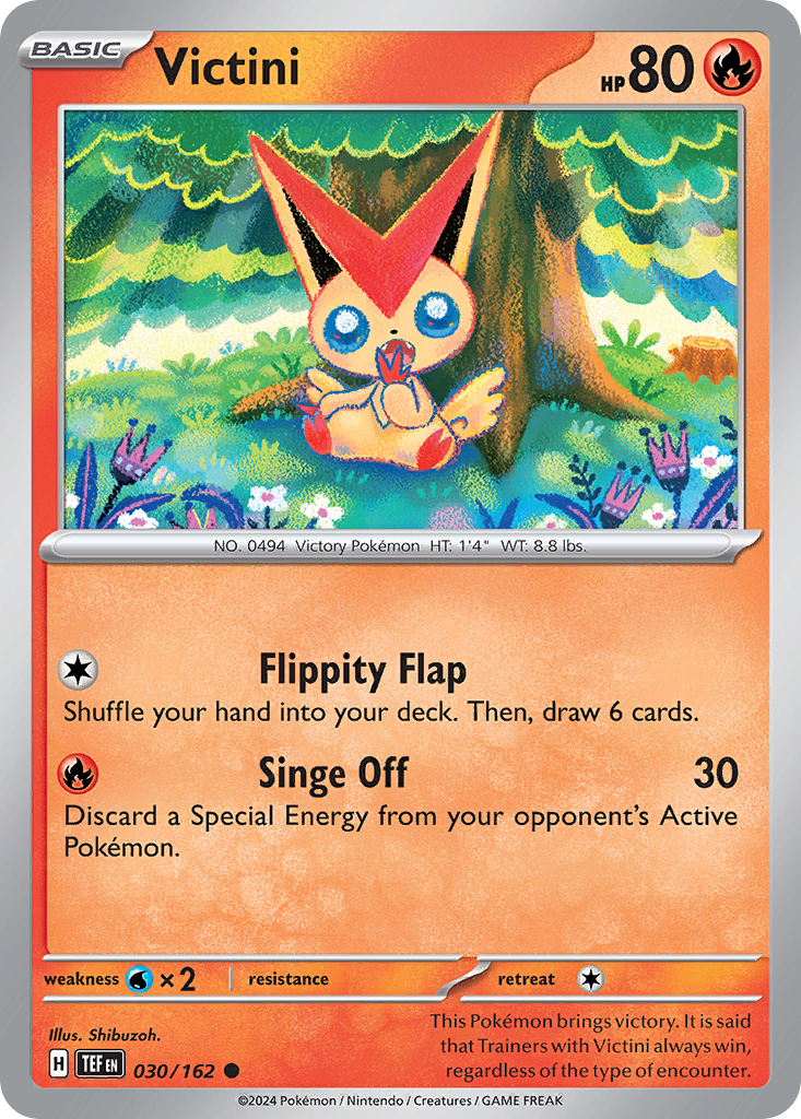 Temporal Forces Victini #30/162