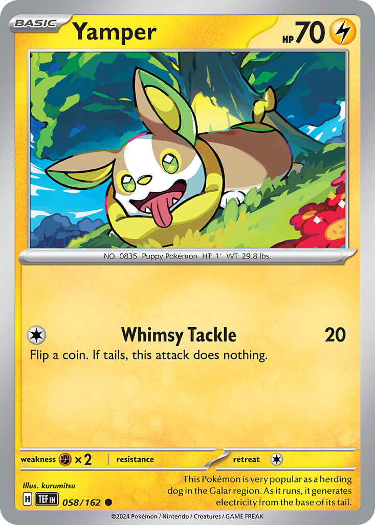 Temporal Forces Yamper #58/162