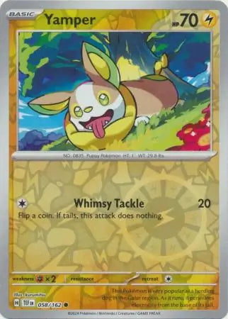 Temporal Forces Yamper #58/162 reverse holo