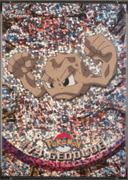 Topps Chrome Series 1 Geodude #74