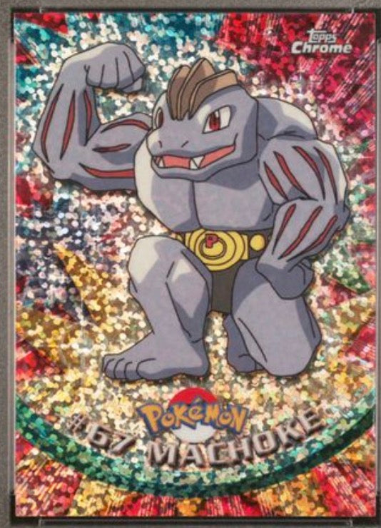 Topps Chrome Series 1 Machoke #67