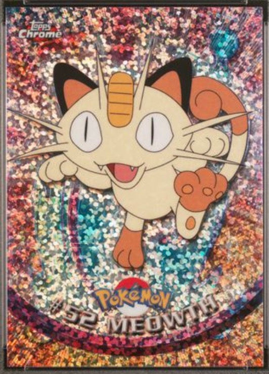 Topps Chrome Series 1 Meowth #52