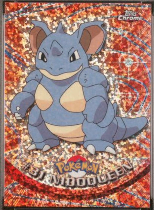 Topps Chrome Series 1 Nidoqueen #31