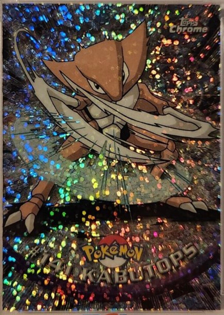Topps Chrome Series 2 Kabutops #141