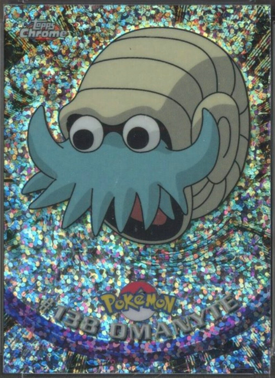 Topps Chrome Series 2 Omanyte #138