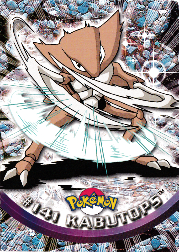 Topps Chrome Series 3 Kabutops #141