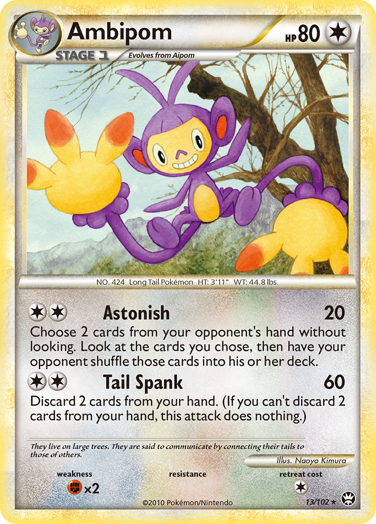 Triumphant Ambipom #13/102