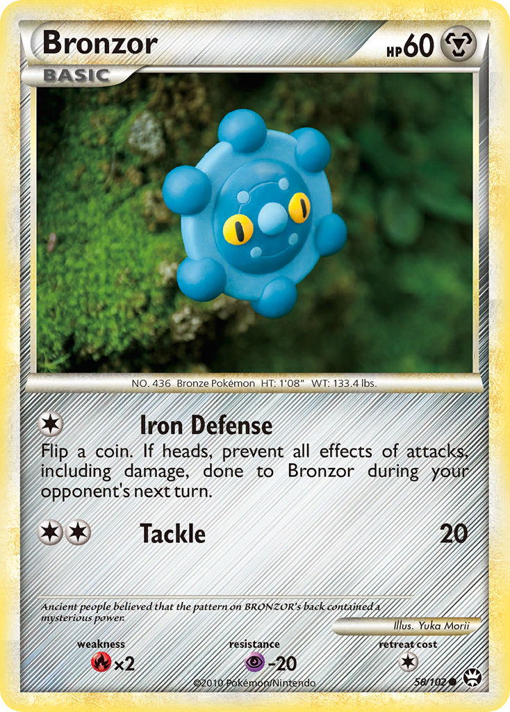Triumphant Bronzor #58/102