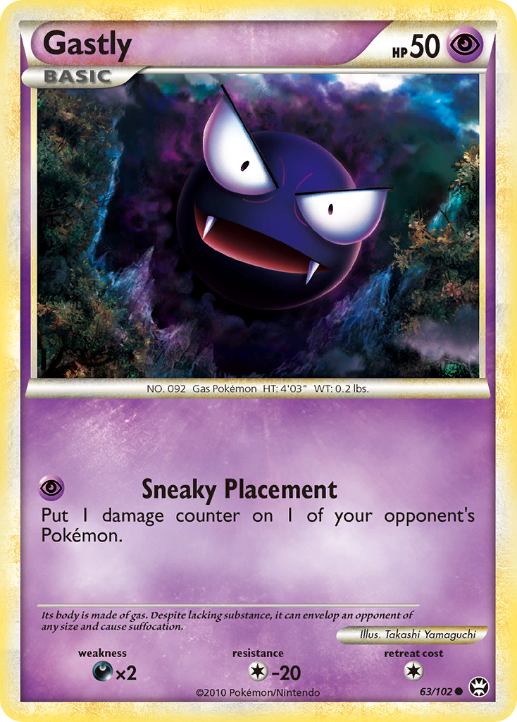 Triumphant Gastly #63/102