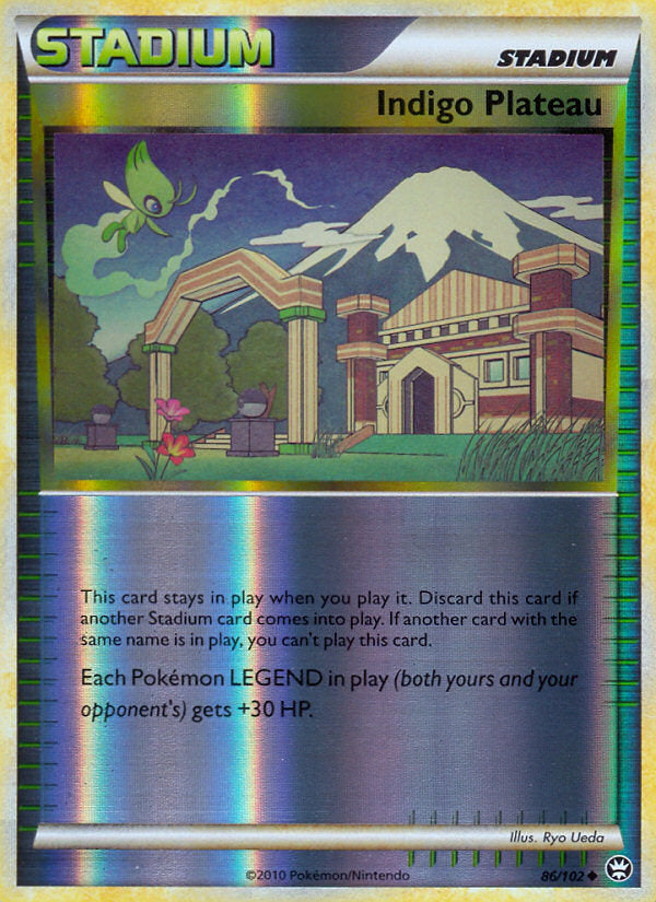 Triumphant Indigo Plateau #86/102 reverse holo