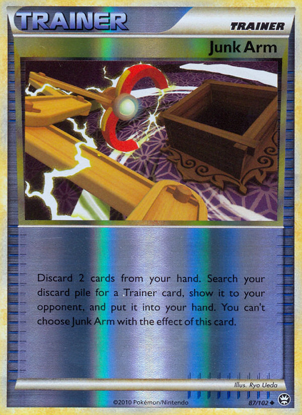 Triumphant Junk Arm #87/102 reverse holo
