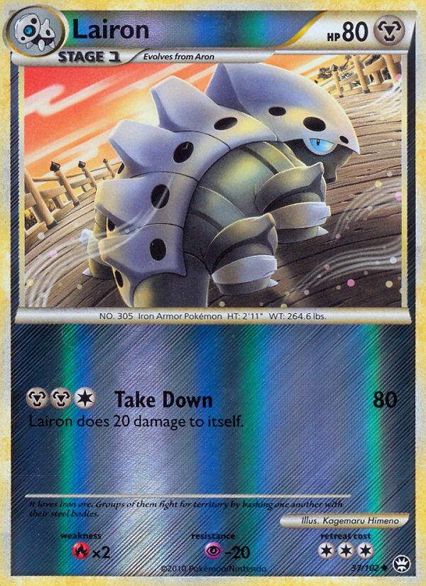 Triumphant Lairon #37/102 reverse holo