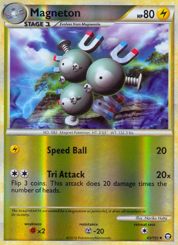 Triumphant Magneton #43/102 reverse holo
