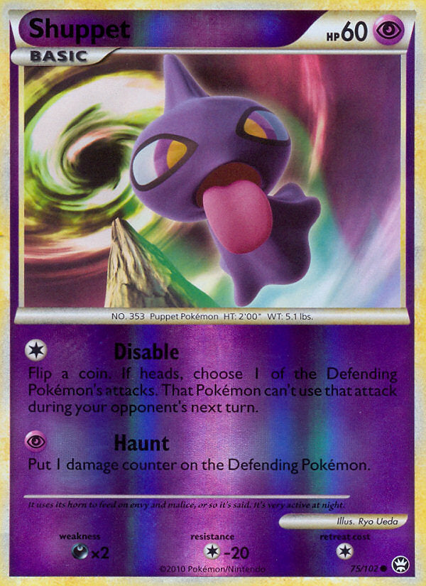 Triumphant Shuppet #75/102 reverse holo