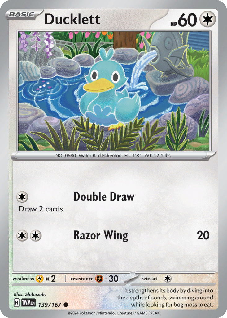 Twilight Masquerade Ducklett #139/167