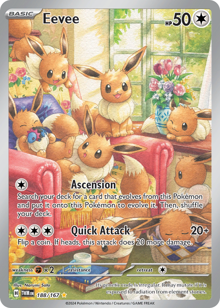 Twilight Masquerade Eevee #188/167