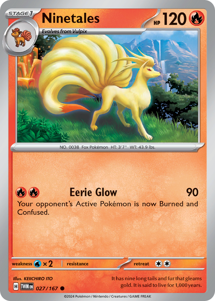 Twilight Masquerade Ninetales #27/167