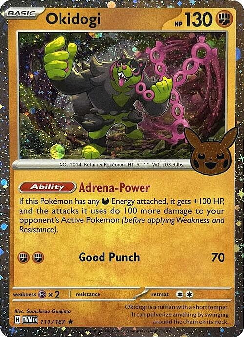 Twilight Masquerade Okidogi #111/167 Trick or Trade