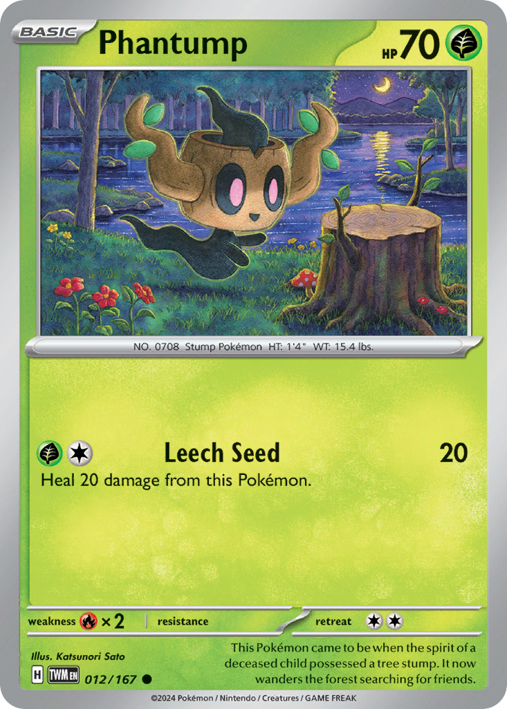 Twilight Masquerade Phantump #12/167