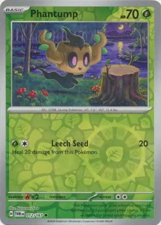 Twilight Masquerade Phantump #12/167 reverse holo